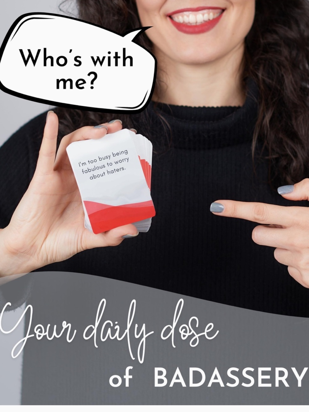 Affirmations for a Bada$$  Card Deck- NEW - Picture 4 of 5